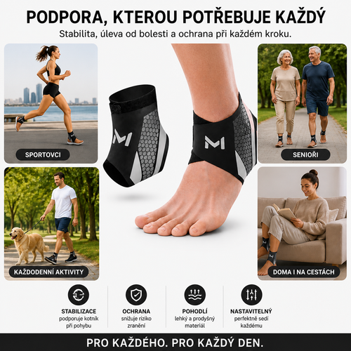 Ankledge - Stahovák na kotník